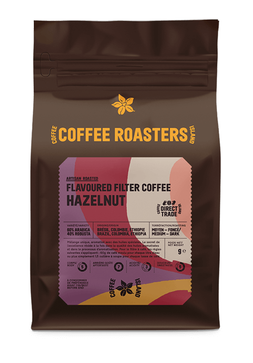 HAZELNUT FLAVORED COFFEE